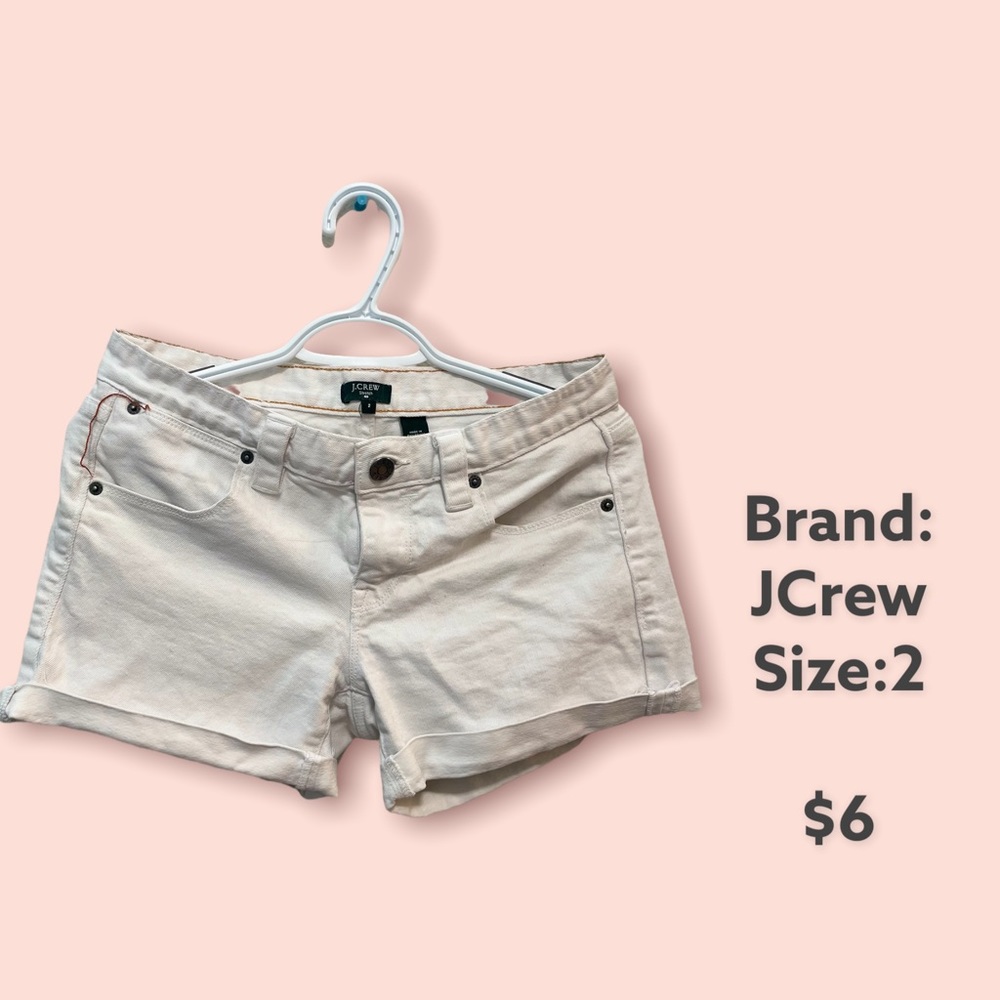 Jcrew White short